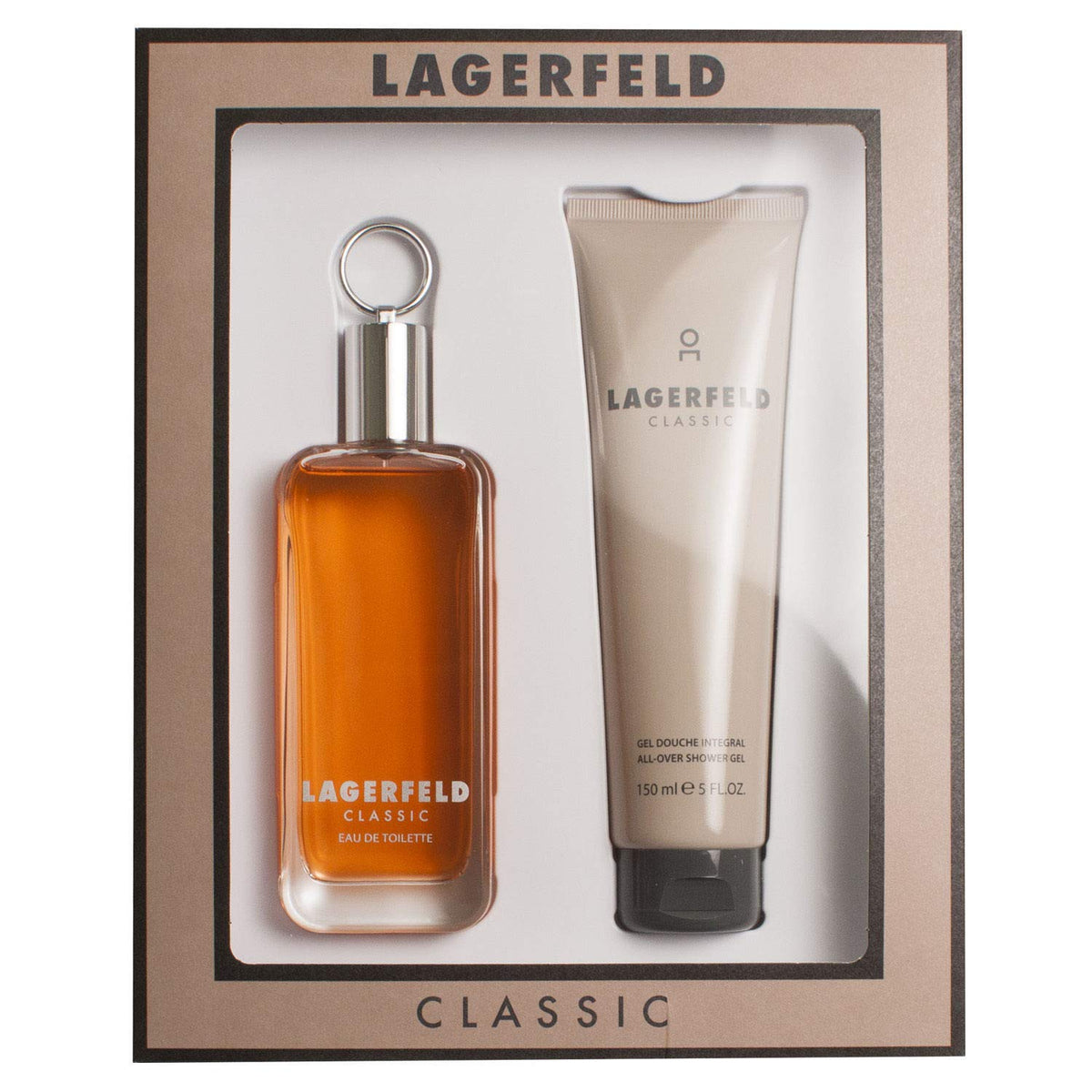 Shop Lagerfeld Classic EDT Shower Gel Set For Men in Qatar