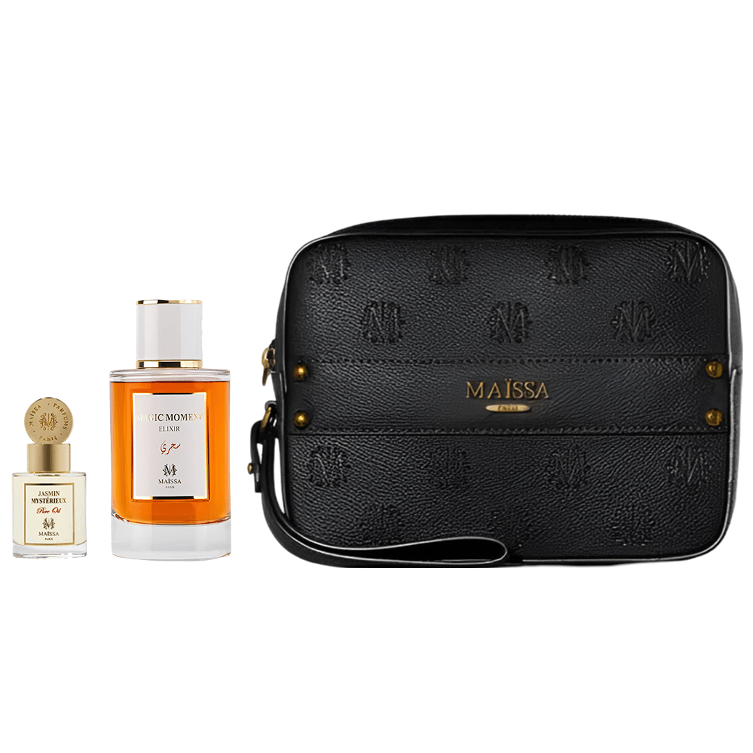 Maissa Magic Moment EDP Set with Pure Oil and Pouch for Women | My Perfume Shop