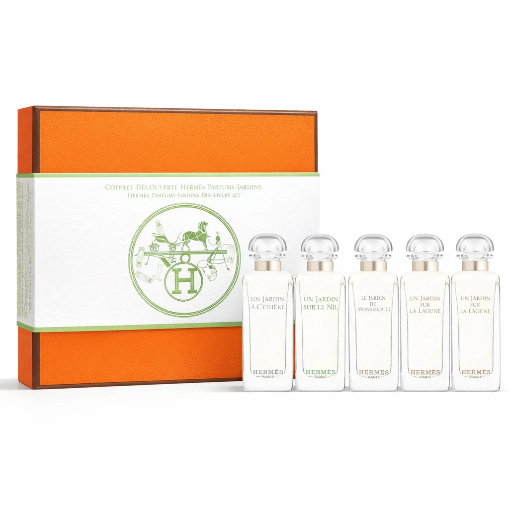 HERMES　TOPCOAT　giftset Hermes Jardin EDT Discovery Gift Set | My Perfume Shop Qatar