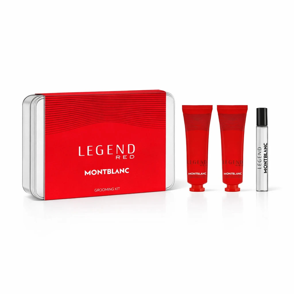 Mont Blanc Legend Red EDP Grooming Kit OpenAI studio hero