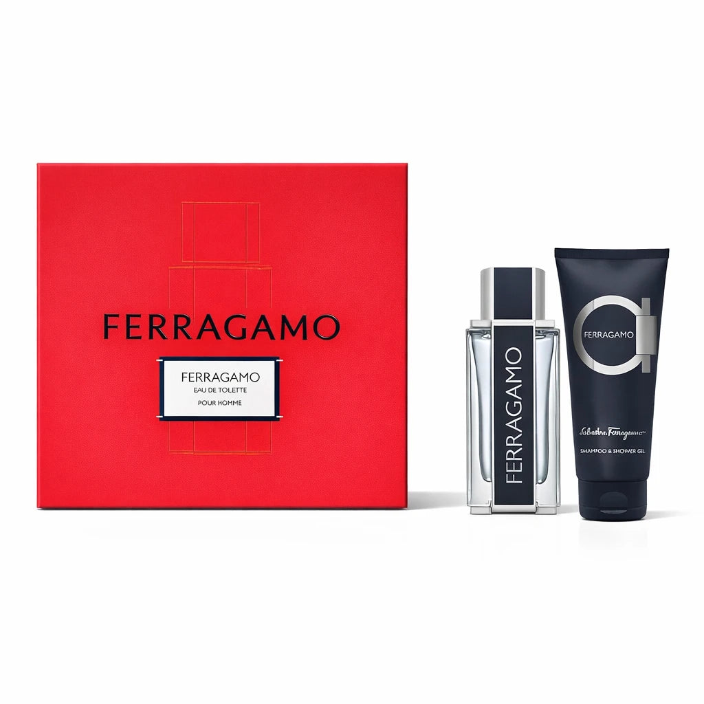 Salvatore Ferragamo Ferragamo For Men EDT & Shower Gel Gift Set OpenAI studio hero