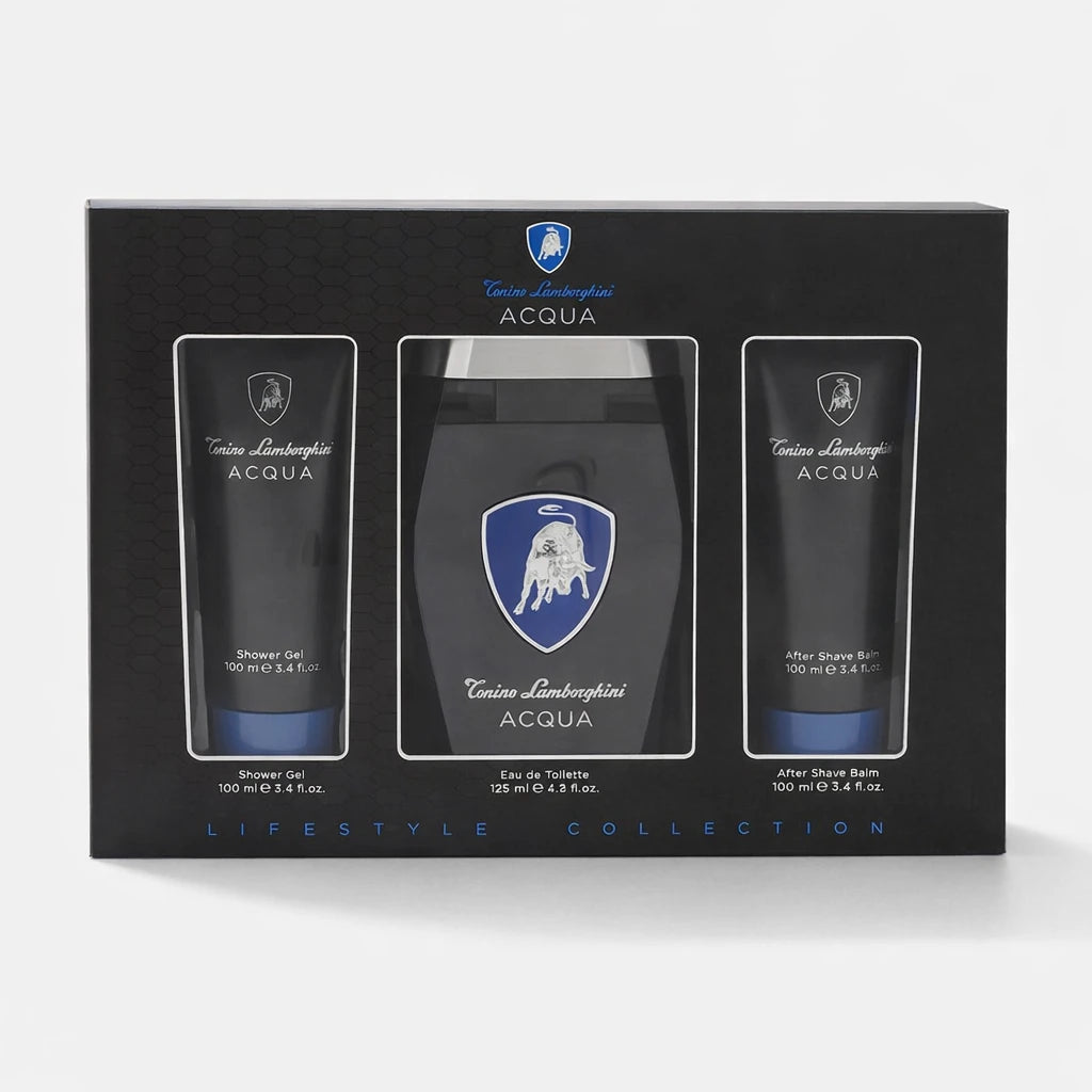 Tonino Lamborghini Acqua Grooming Gift Set EDT for Men OpenAI studio hero