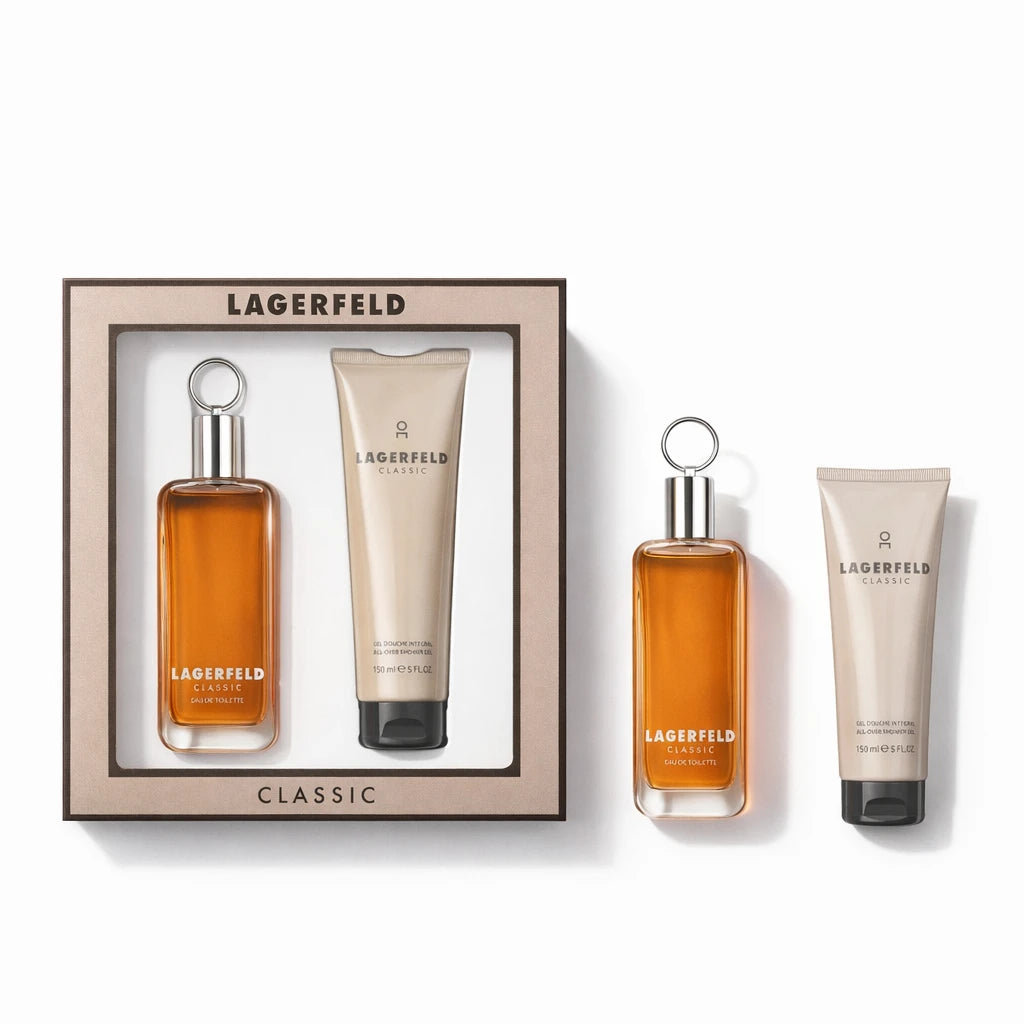 Lagerfeld Classic EDT & Shower Gel Gift Set For Men standardized gift set hero image