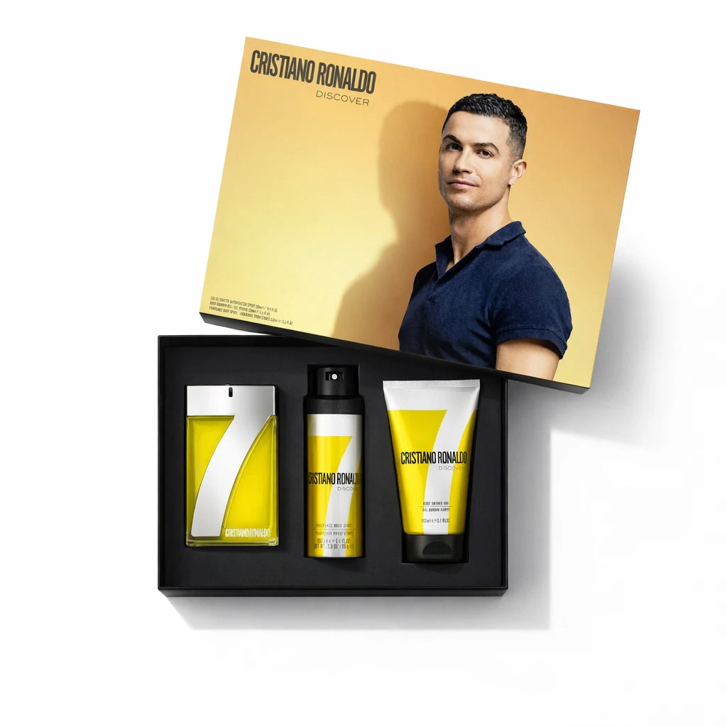 Cristiano Ronaldo CR7 EDT For Men Shower Gel Gift Set OpenAI studio hero
