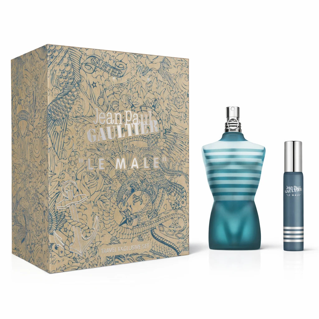 Jean Paul Gaultier Le Male EDT For Men Travel Gift Set OpenAI studio hero