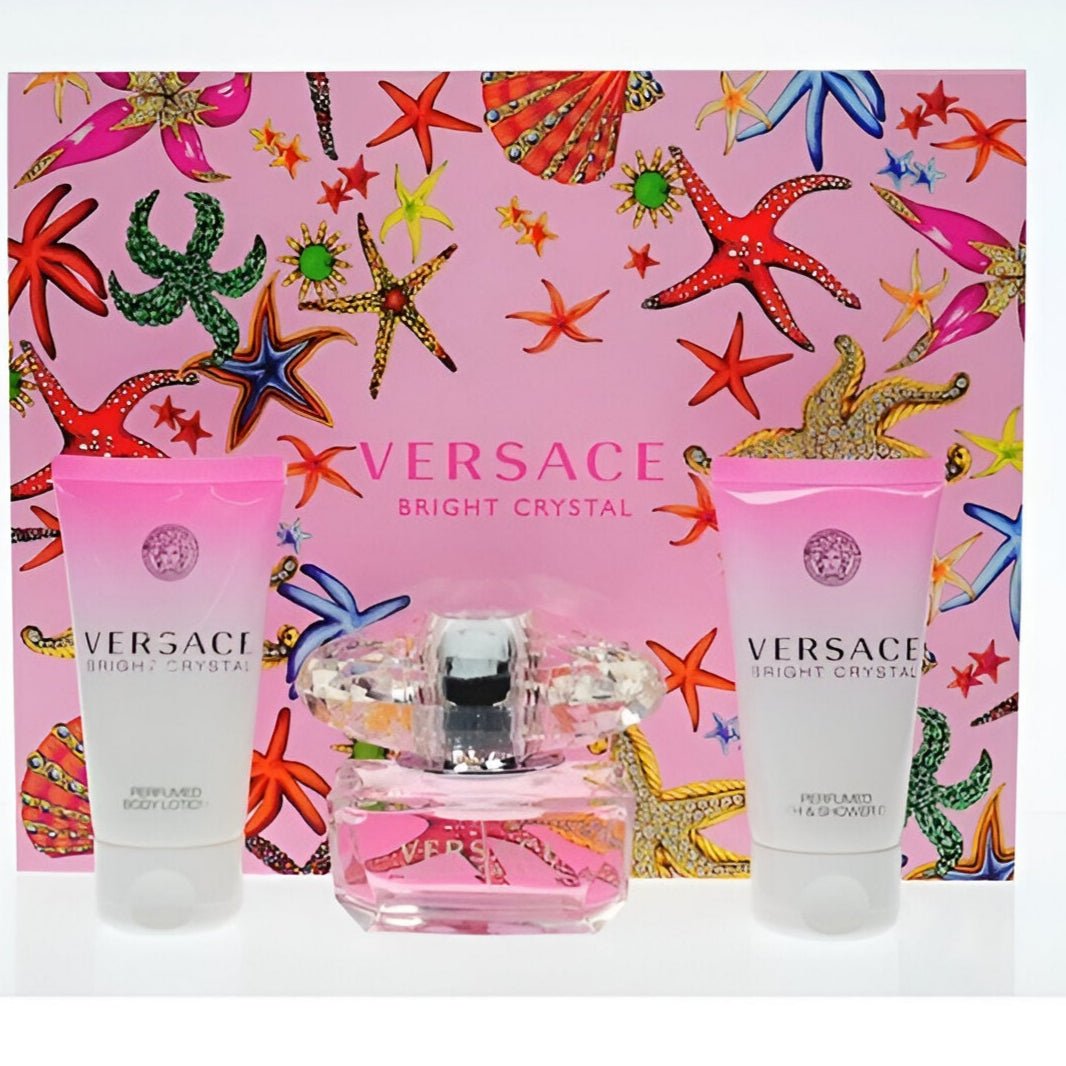 Versace Bright Crystal EDT Body Lotion & Shower Gel Set for Women | My Perfume Shop