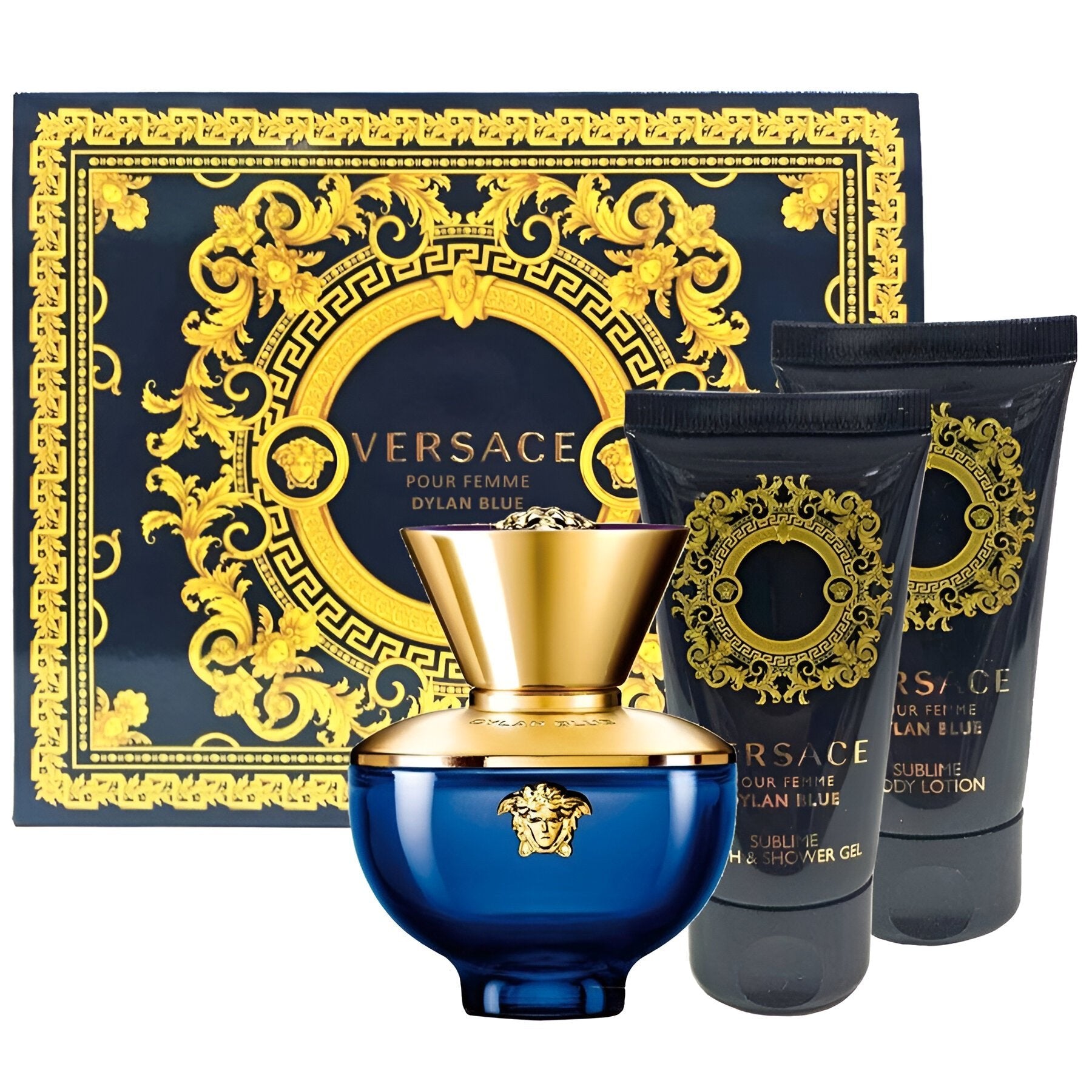 Versace Dylan Blue EDP Bath & Shower Gel Set for Women | My Perfume Shop